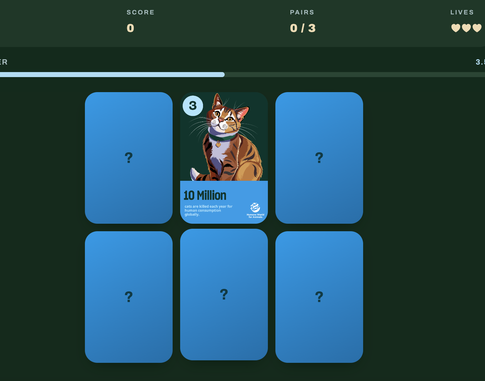 Humane World Match Game thumbnail
